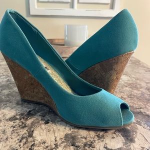 American Eagle Wedge Sandals, Size 9